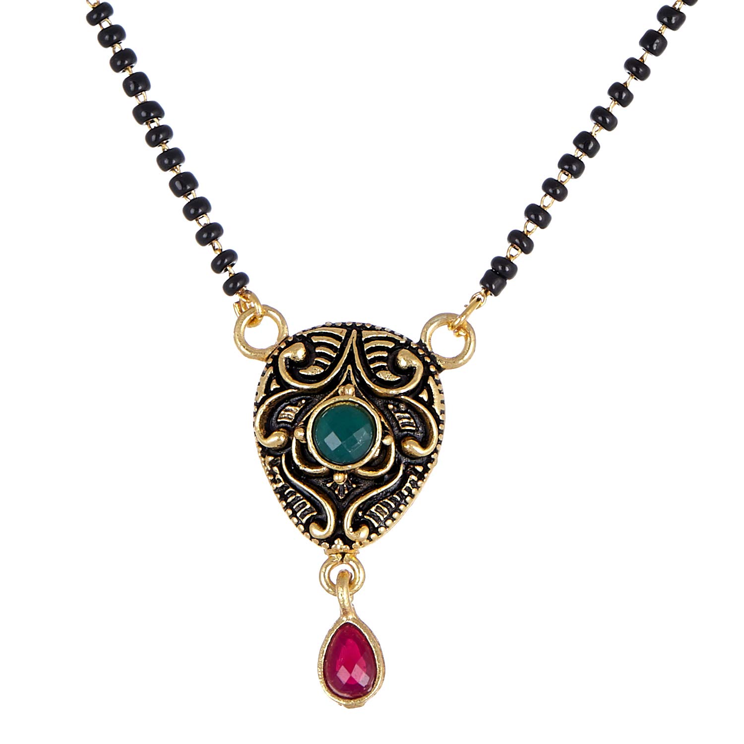 See full amazon price history chart for ZENEME Mangalsutra Round Green CZ Gold Plated Tanmaniya Nallapusalu With Black Bead for Women (Desgin12) ZENEME Mangalsutra Round Green CZ Gold Plated Tanmaniya Nallapusalu With Black Bead for Women (Desgin12) (B07WS9C839) Amazon Price History, Amazon Price Tracker