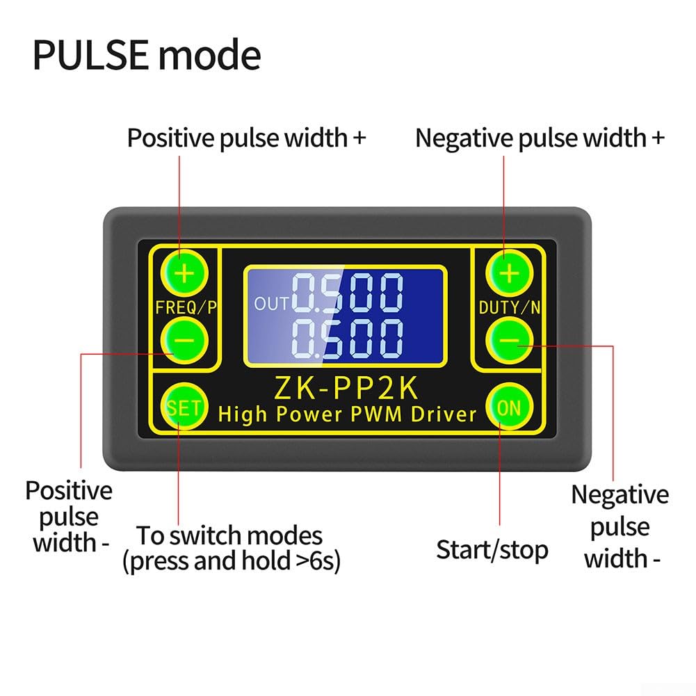 ZYWUOY ZK-PP2K Hochleistungs-PWM-Dimmregler für PWM Pulse Dual-Mode-Motor-Generator-Antriebsregler
