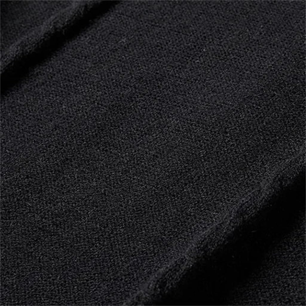 Men's Semi-high Neck Sweater Fall and Winter Thickening Bottoming Knit Sweater Men Korean Sweater