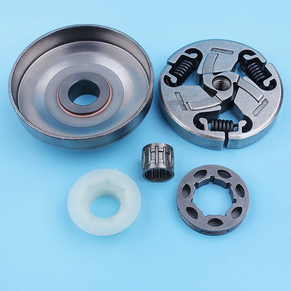 Części do narzędzi 3/8 "koło zębate bębna sprzęgła przekładnia ślimakowa zestaw do Jonsered 2159 CS2156 CS2159 CS 2156 piła łańcuchowa 7 części zamienne zębów