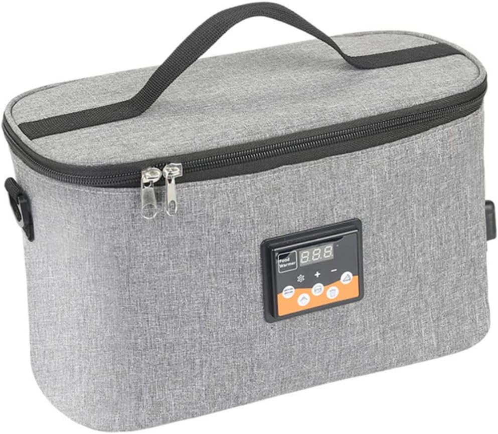 Unomor Electric Bottle Warmer Tote Bag Portable Warming Bag for Car Maintains Temperature for Breastmilk Formula for Outdoor Use Travel