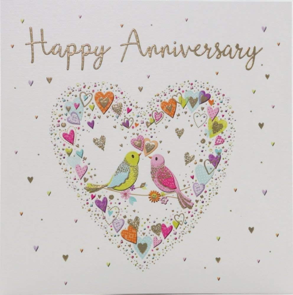 ZIZI Ltd Anniversary Card Anniversary - 138 mm sq inches - Cards