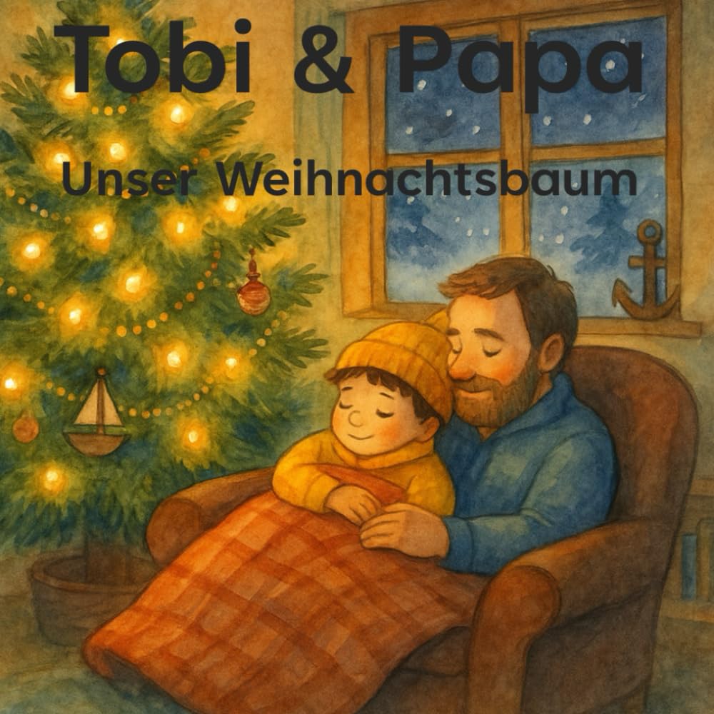 Tobi & Papa - Unser Weihnachtsbaum: Ein weihnachtliches Mitmachbuch mit Ausmal-, Zähl- und Suchseiten (Tobi und Papa)