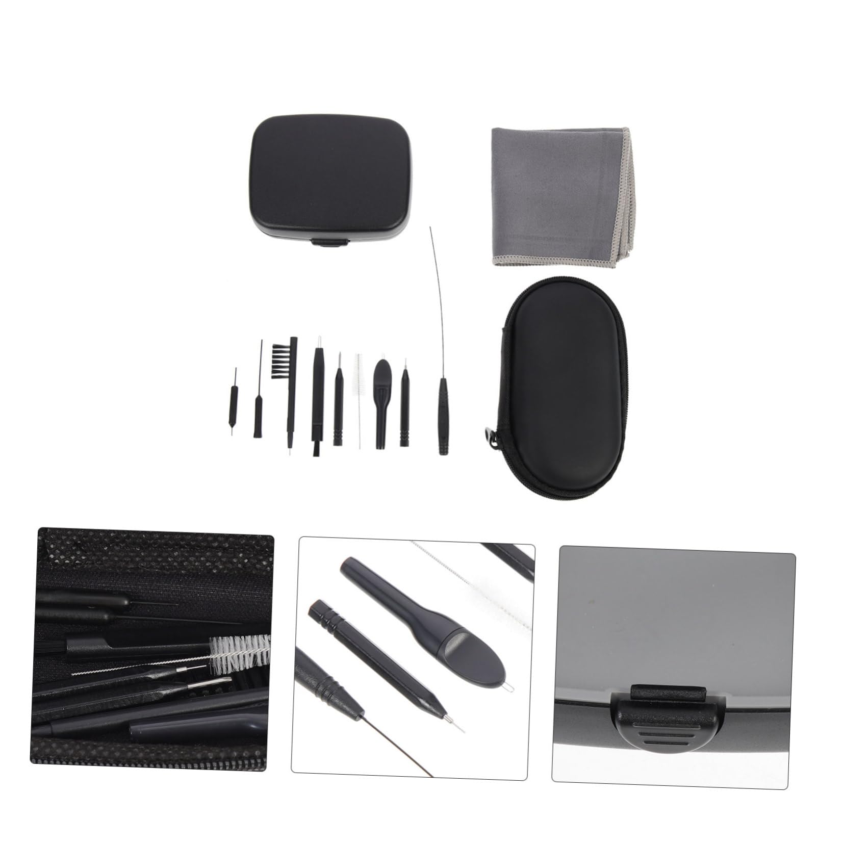 PACKOVE 2 Set Kit per Apparecchi Acustici per Profonda Accessori per Apparecchi Acustici Strumenti per Rimuovere Cerume e Detriti