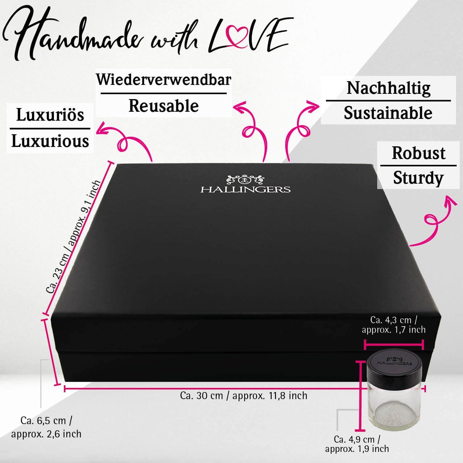 Hallingers Genuss Manufaktur Tee Geschenk-Set 12 Sorten Premium Loser Tee Probierset Geschenkbox