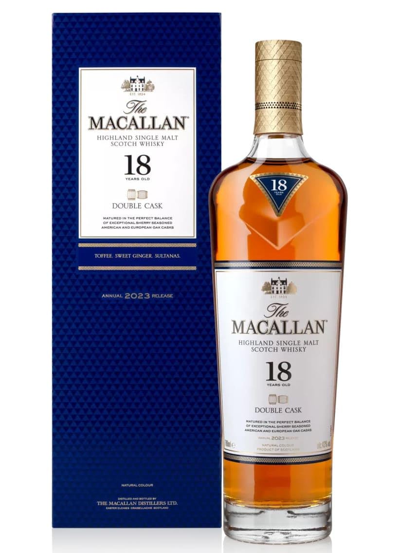 Macallan 18 Years Double Cask - 70cl : Amazon.sg: Grocery