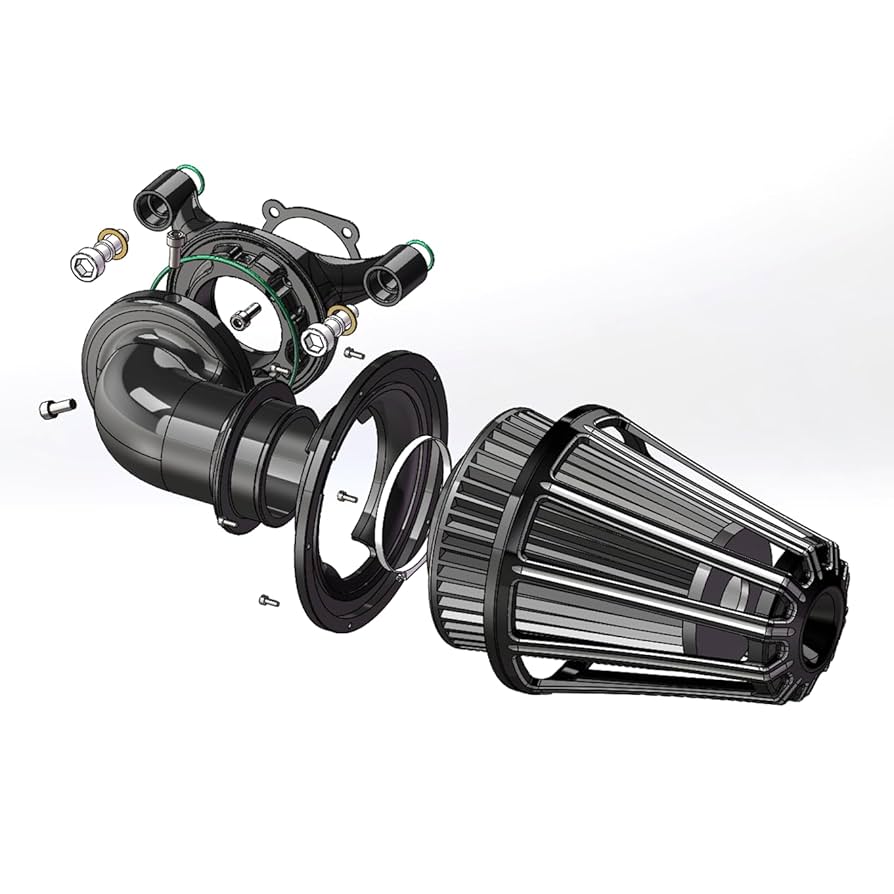 HITRIBE sobut ソバット 420art outflow Amazon.com: Big Sucker cone Air filter intake for harley air