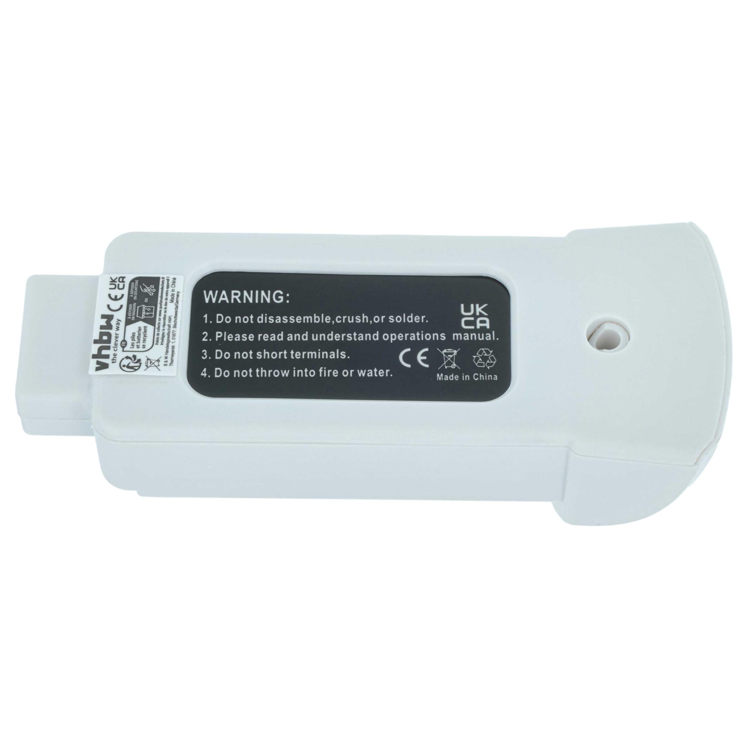 vhbw Akku Ersatz für Yuneec FCA105001