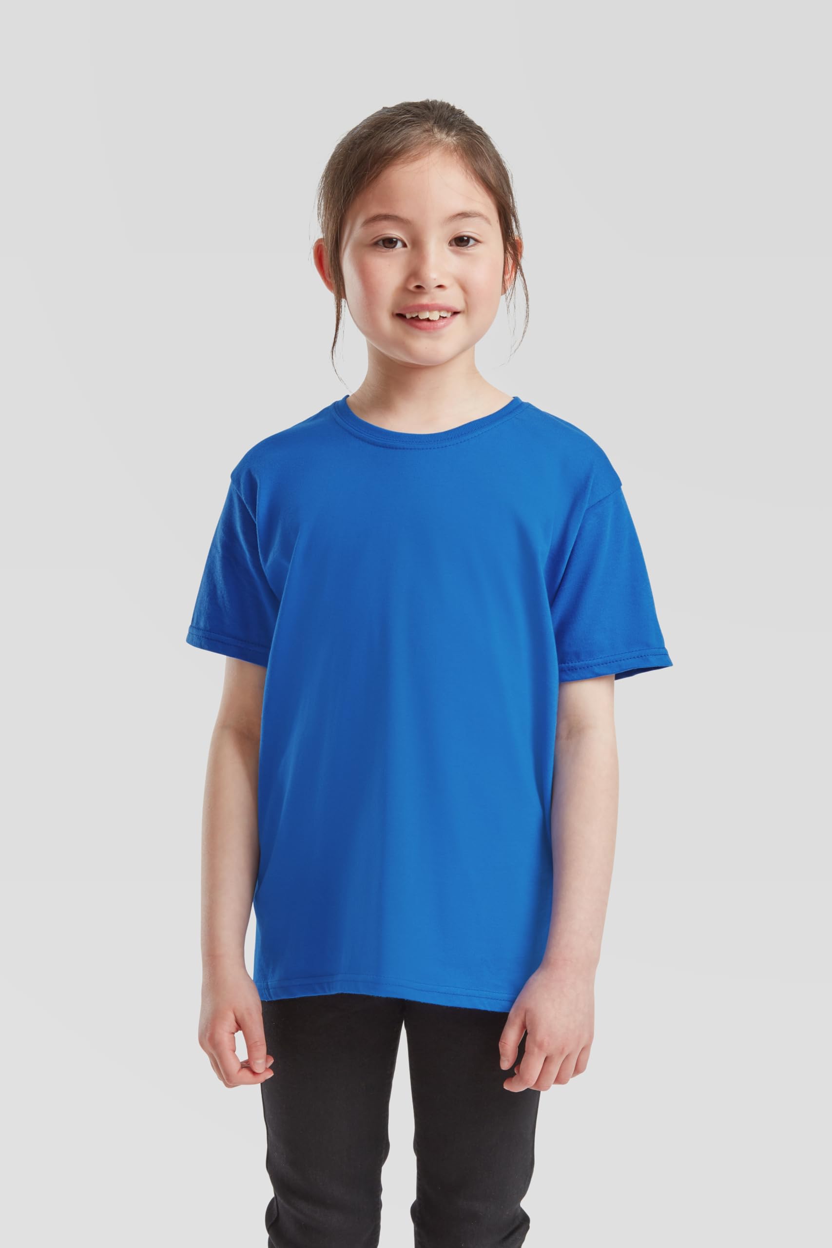 Fruit of the Loom 10er Pack Kids Iconic 150 T | Kinder T-Shirt aus weicher Baumwolle für Jungen & Mädchen + gratis MyShirt Stoffbeutel
