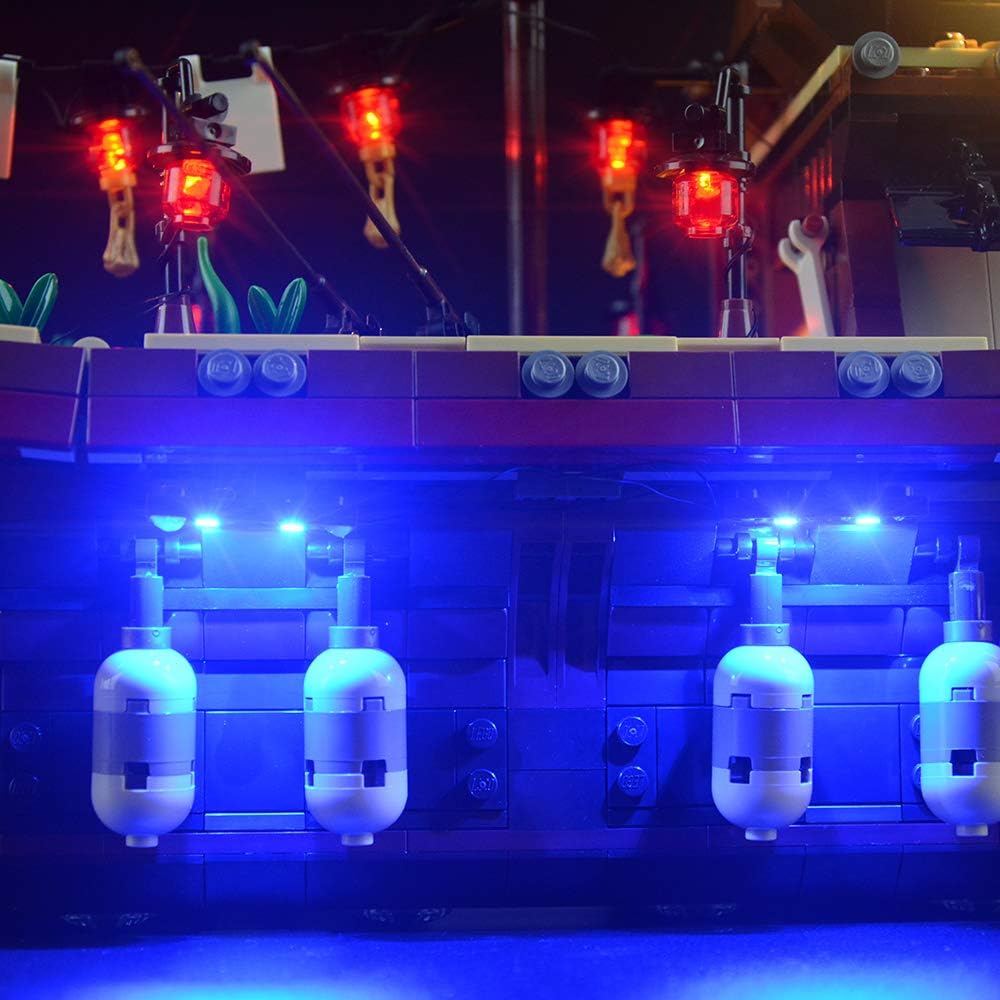 LIGHTAILING Light Set for (Ninjago Movie Destiny's Bounty) Building Blocks Model - Led Light kit Compatible with Lego 70618(NOT Included The Model)