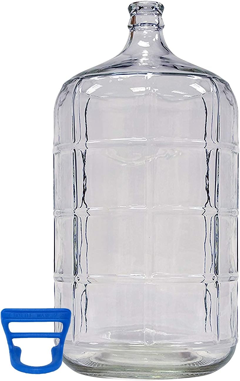 Home Brew Ohio 6 Gallon Glass Carboy with Carboy Handle