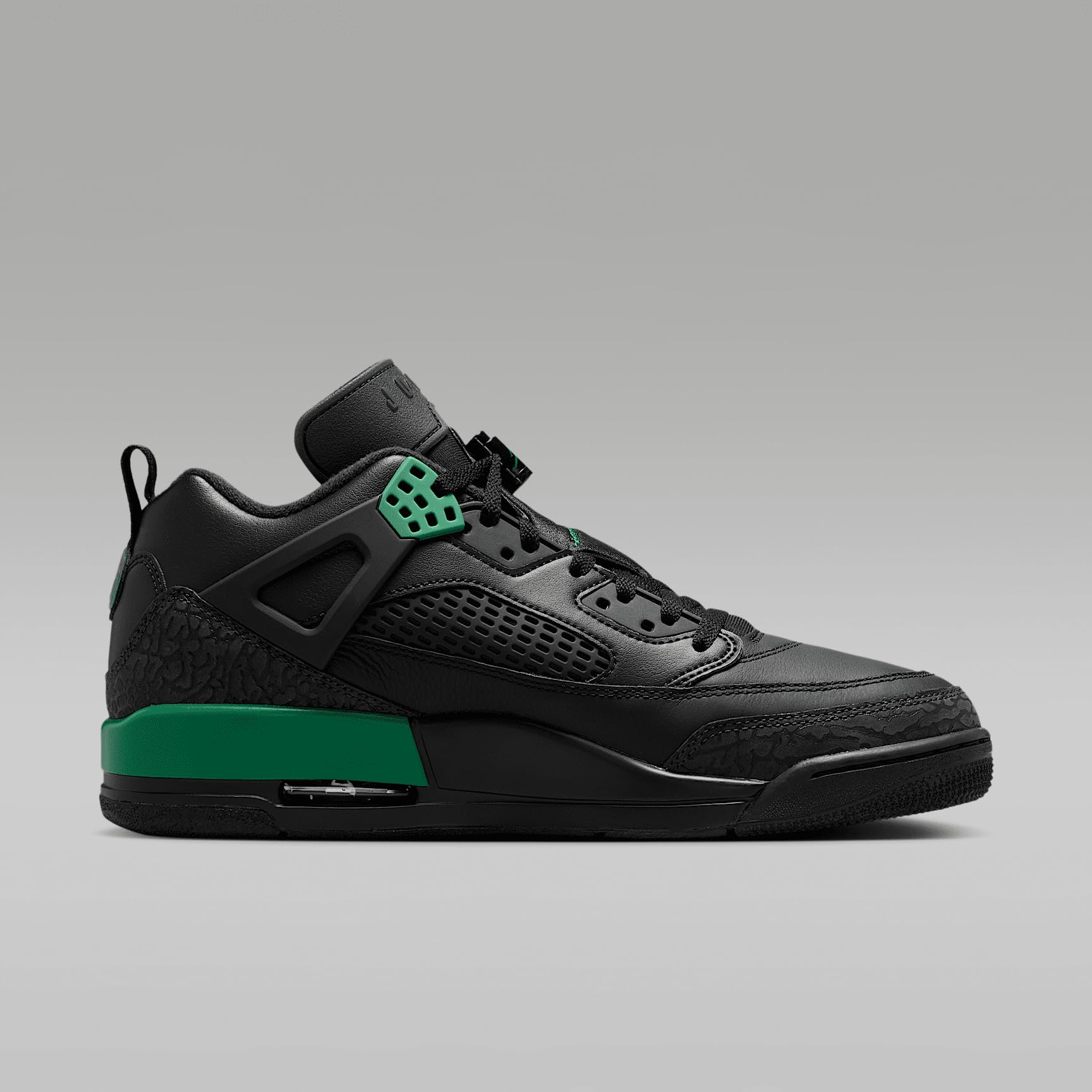 Jordan Spizike Low Men's Shoes (FQ1759-003, Black/Anthracite/Pine Green)