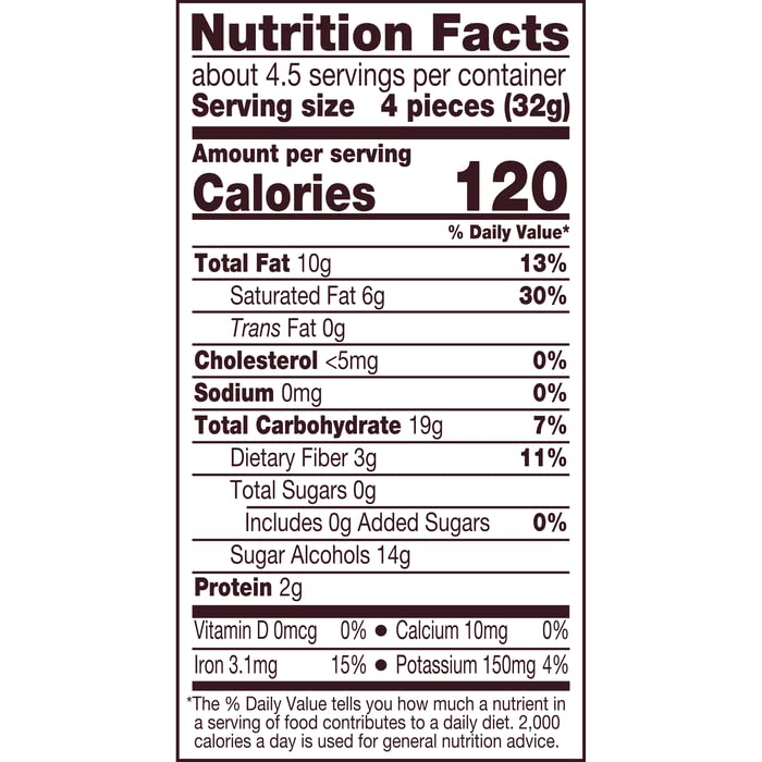 HERSHEY'S SPECIAL DARK Zero Sugar Chocolate Candy Bars,2 LB Individually Wrapped Miniature Bars, Aspartame Free (2 Pounds)