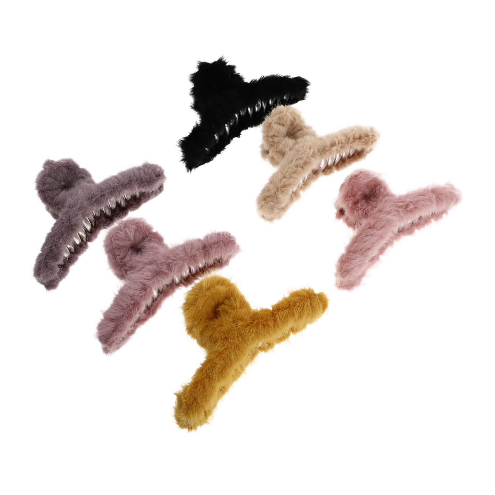 Healeved Lot De 3 Magnifiques Accessoires Pour Cheveux Pinces À Cheveux Assorties Dents Solides Pour Femmes Pour Un Usage Quotidien 6 Pièces X 3