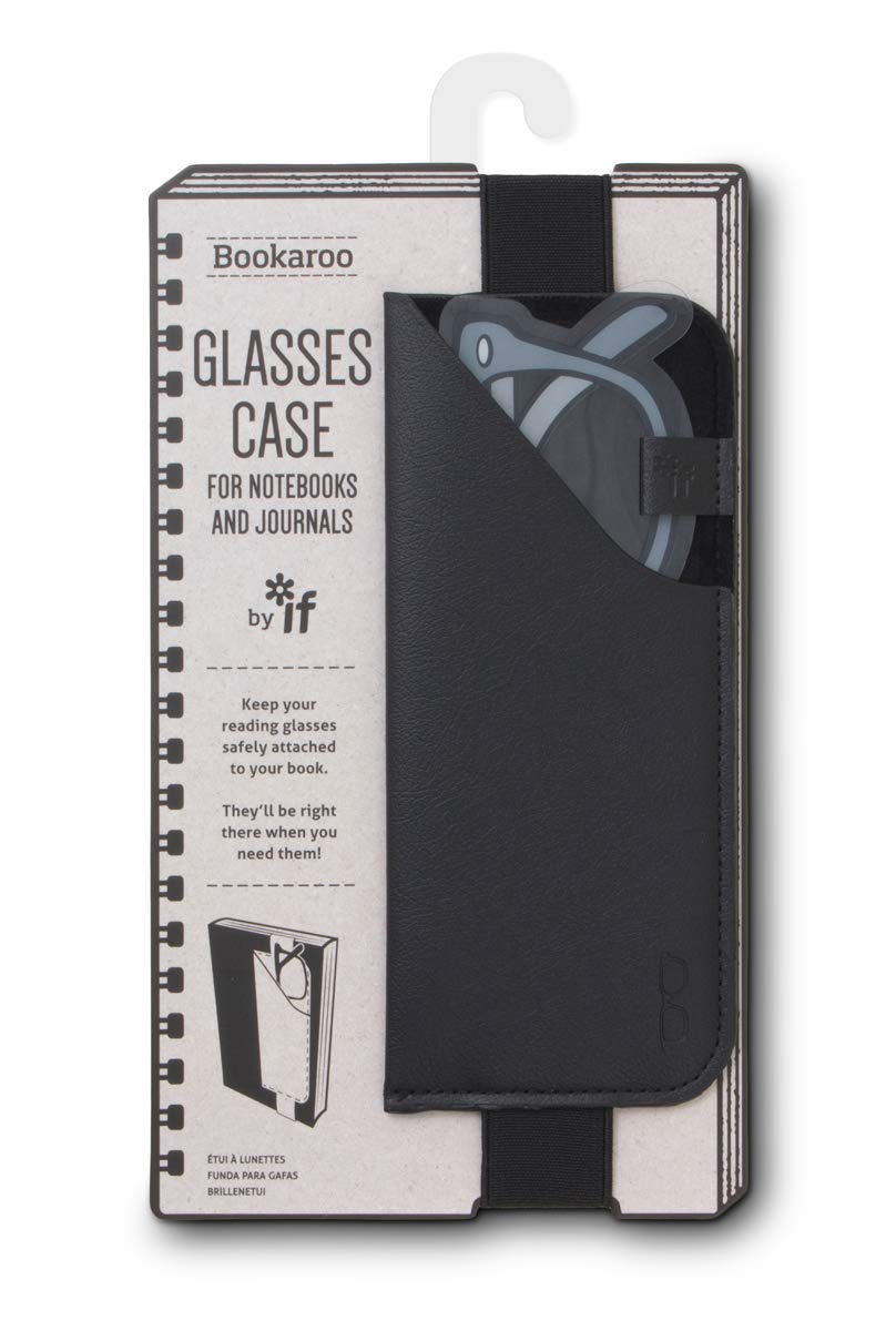Bookaroo Glasses Case - Black (General merchandise)
