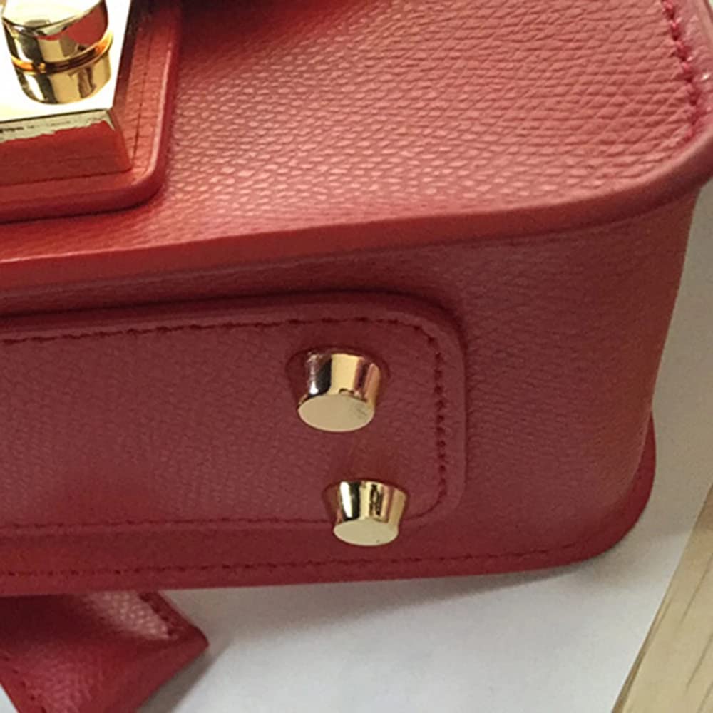 30 Pezzi Piedini Per Borse In Lega - Borchie Per Borsette In Pelle Con Cacciavite, 3 Colori - Foto 3