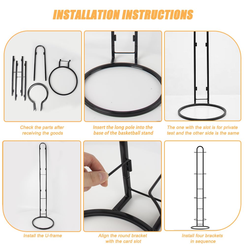 Rastrelliera da Basket Verticale 4 Livelli Porta Palloni Scaffale Stoccaggio Attrezzature Sportive