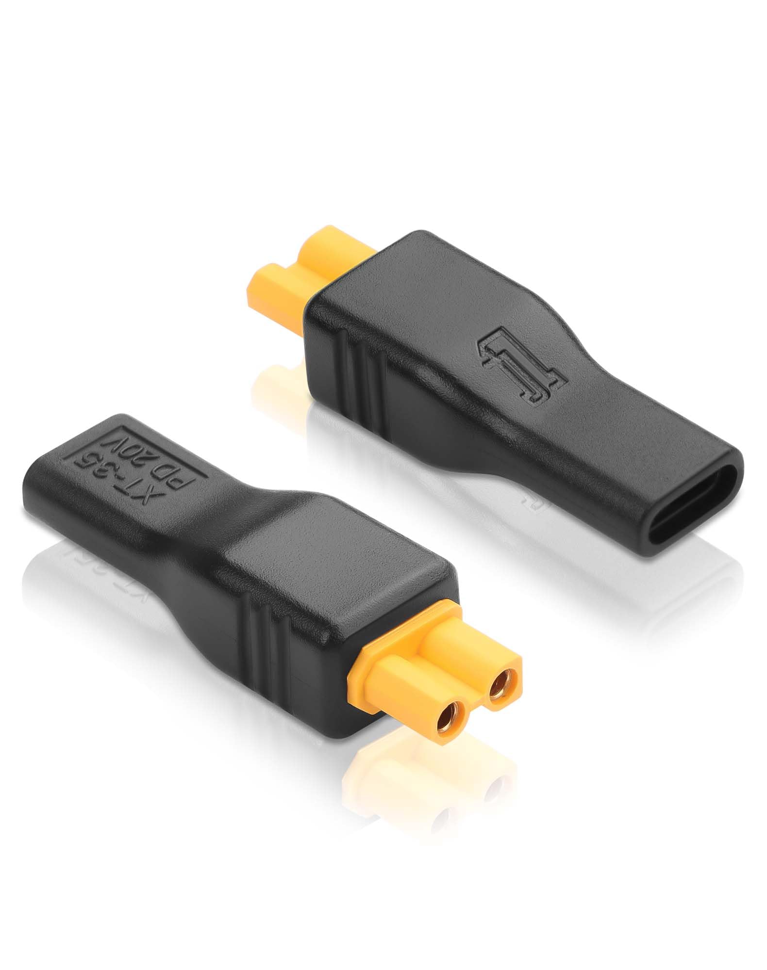 lipo to usb c CERRXIAN XT30 Adapter, Type-C Female Input to XT30 Female Output Power Adapter for RC Battery Drone -2PCS : Toys & Games 3 Ingredients for Brighter colour LED status display Quantity:30-Day Supply cat:Energy & Wellbeing