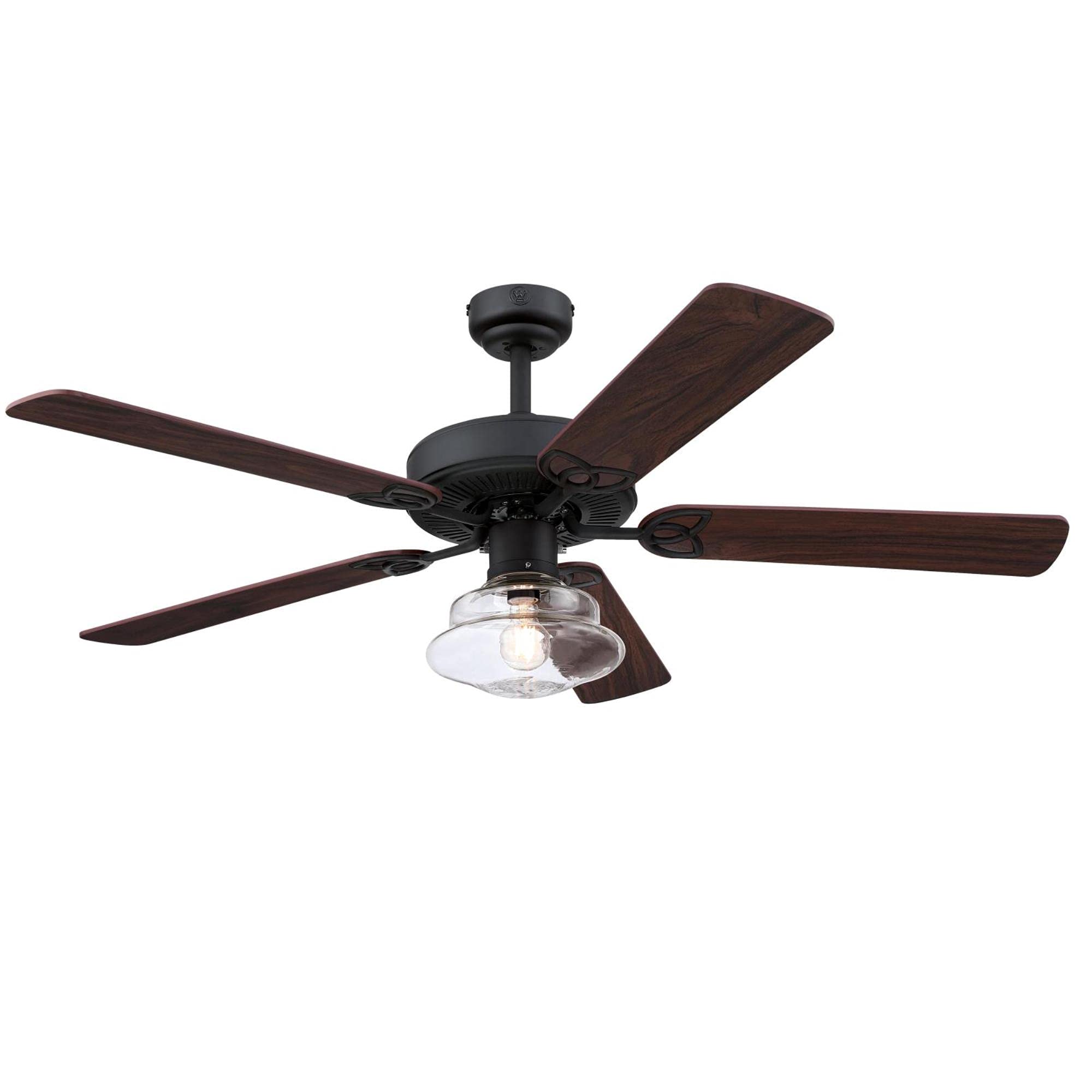 Westinghouse Scholar LED Ceiling Fan - Black & Light -2