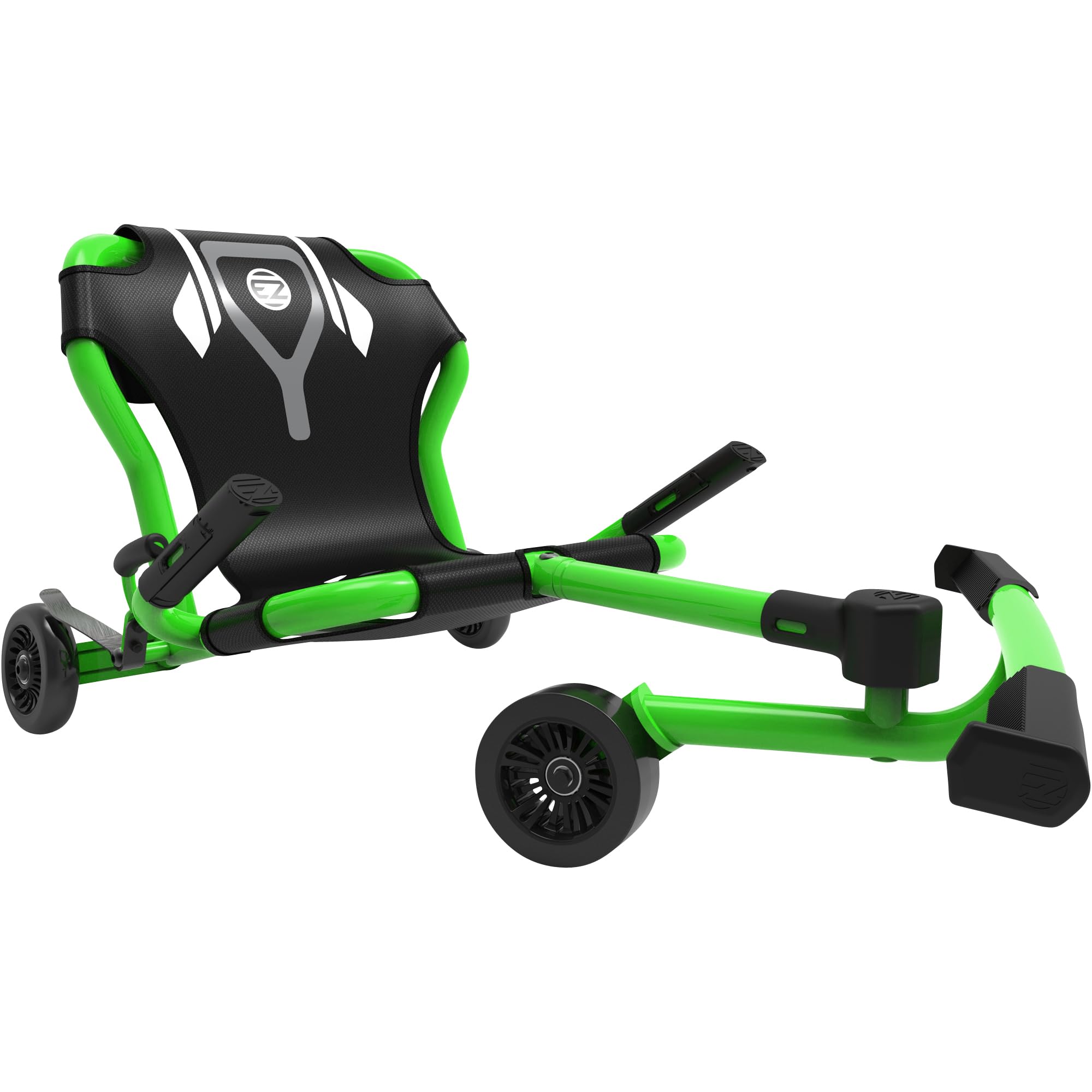 EzyRoller Classic X Go Kart Drift Trike para niños de 4 a 14 años | Triciclo Gokart hasta 70 kg | Vehículos Infantiles para Exteriores 1 Plaza, Capacidad de Carga hasta 70 kg (Verde)
