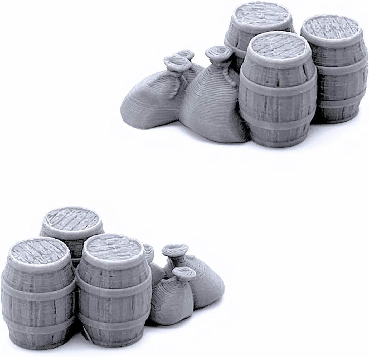 EnderToys Cargo Piles - DND Terrain Scenery for Tabletop 28mm Miniatures Wargame