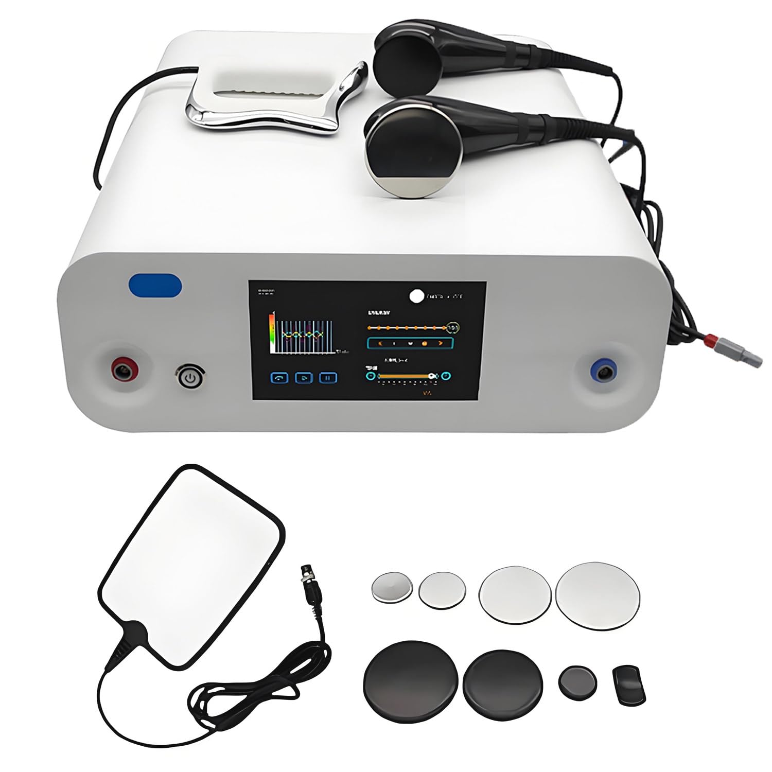 QuinteZhenTially 448k Pain Management Machine,Ret Cet Physiotherapy Diathermy Machine,Adjustable Energy,for Body Slimming,Face Lift,Cet Therapy,Lifting Firming + Shaping + Health Care