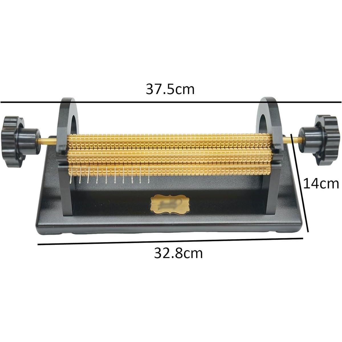Smocking Pleater Machine24 Row Smocking Pleater with 24 Sewing Needles & Tool Kit 47 Positions Even Fabric Folds 0.5cm Stitch Spacing for Costume & Craft Sewing