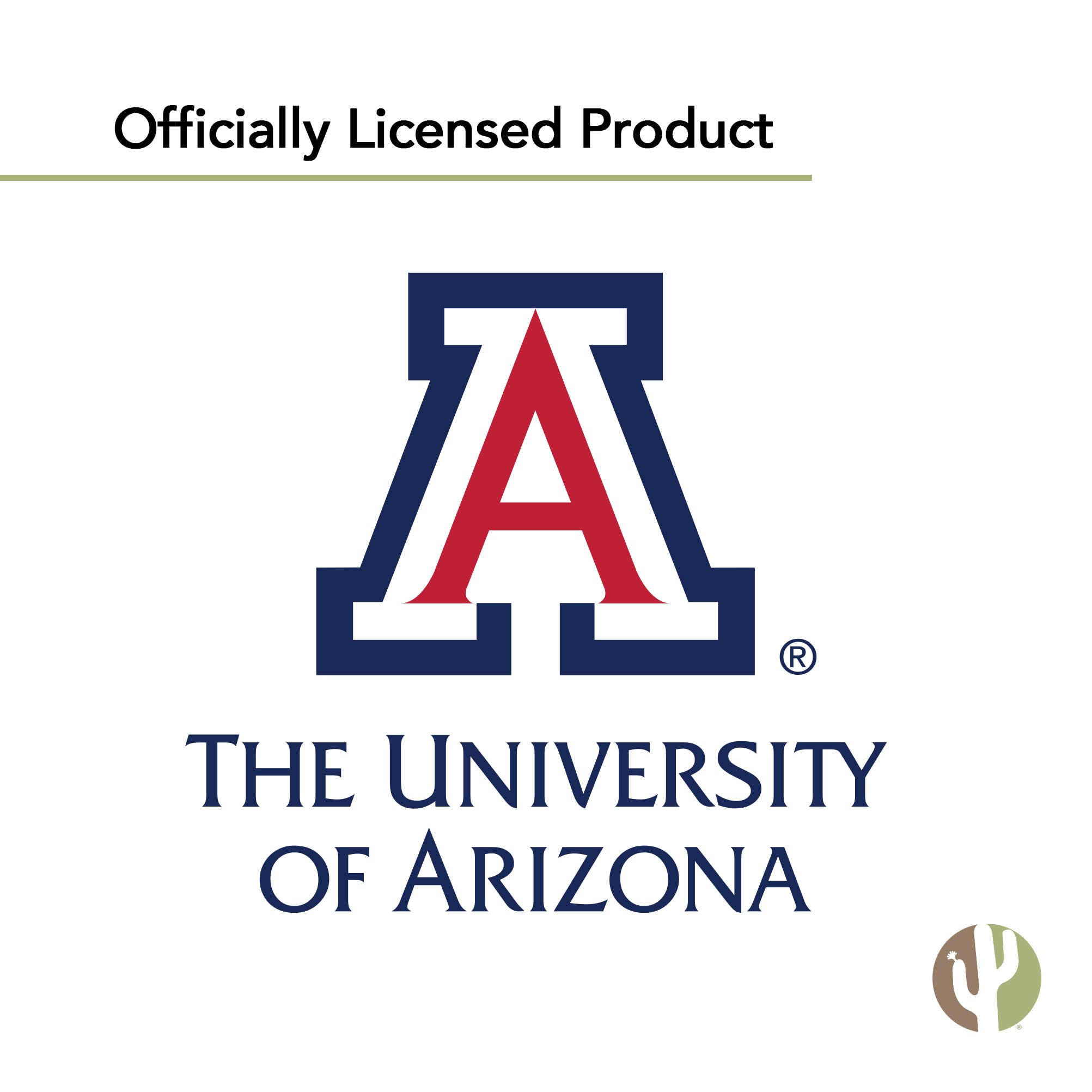 Desert Cactus University of Arizona - Paquete de 10 tarjetas de papelería UA Wildcats incluye sobres, Memo Party Thank You (tarjeta de notas 4b)