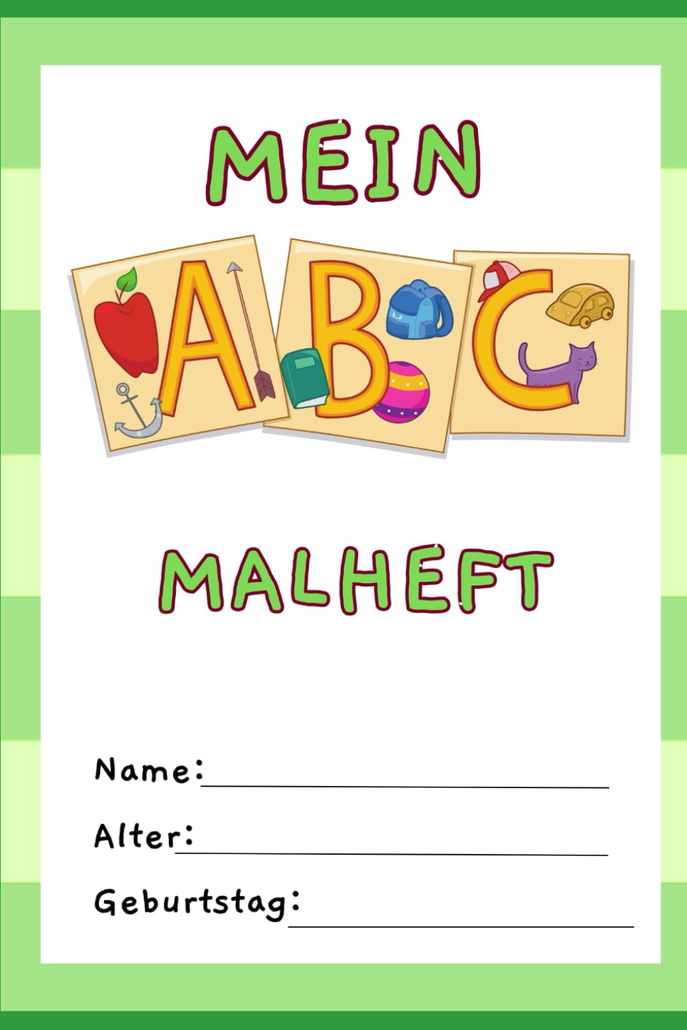 ABC Malbuch: Abc