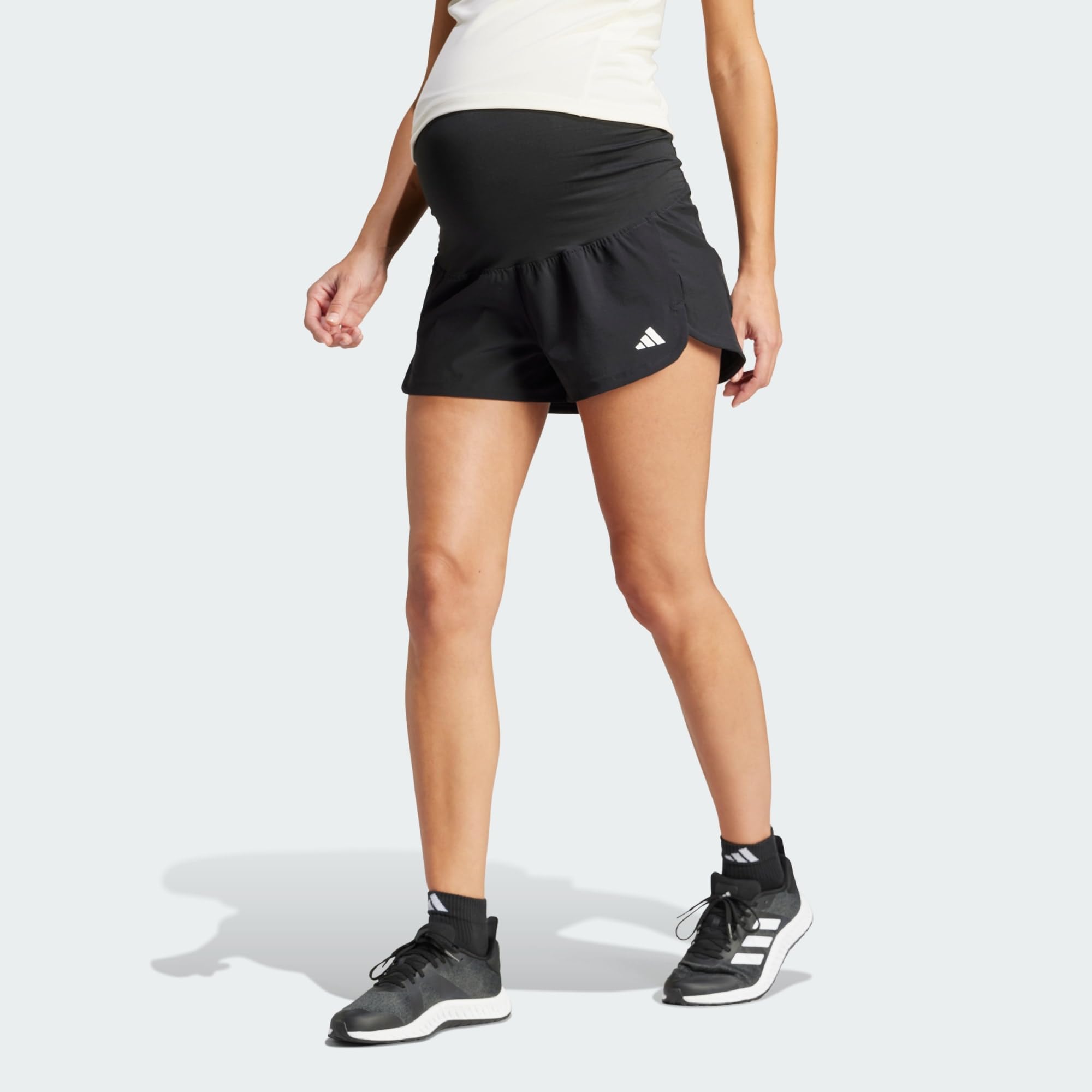 adidas Women's Short de Training maternité Stretch Pacer