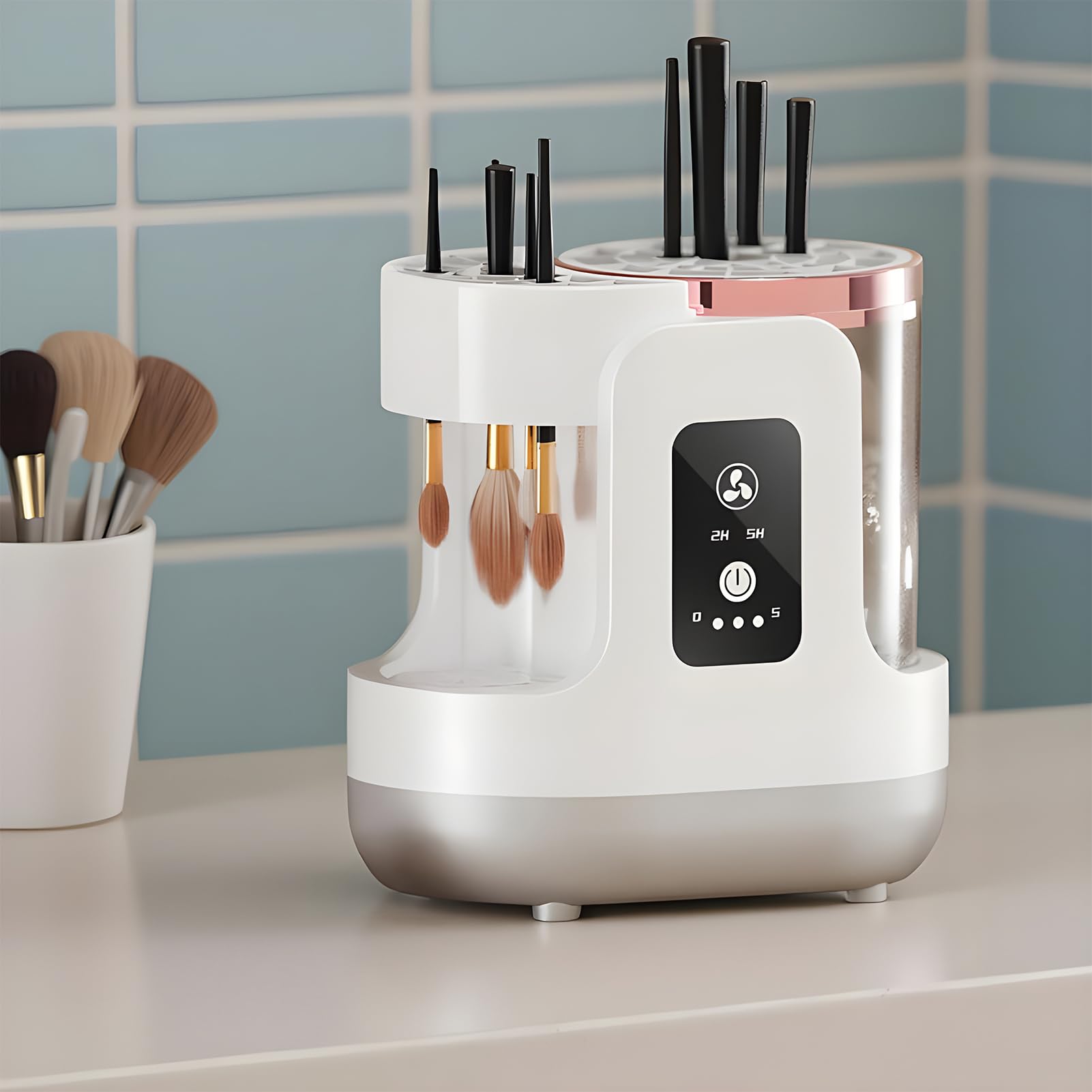 Máquina Eléctrica para Brochas de Maquillaje Automática Suave Y Eficaz