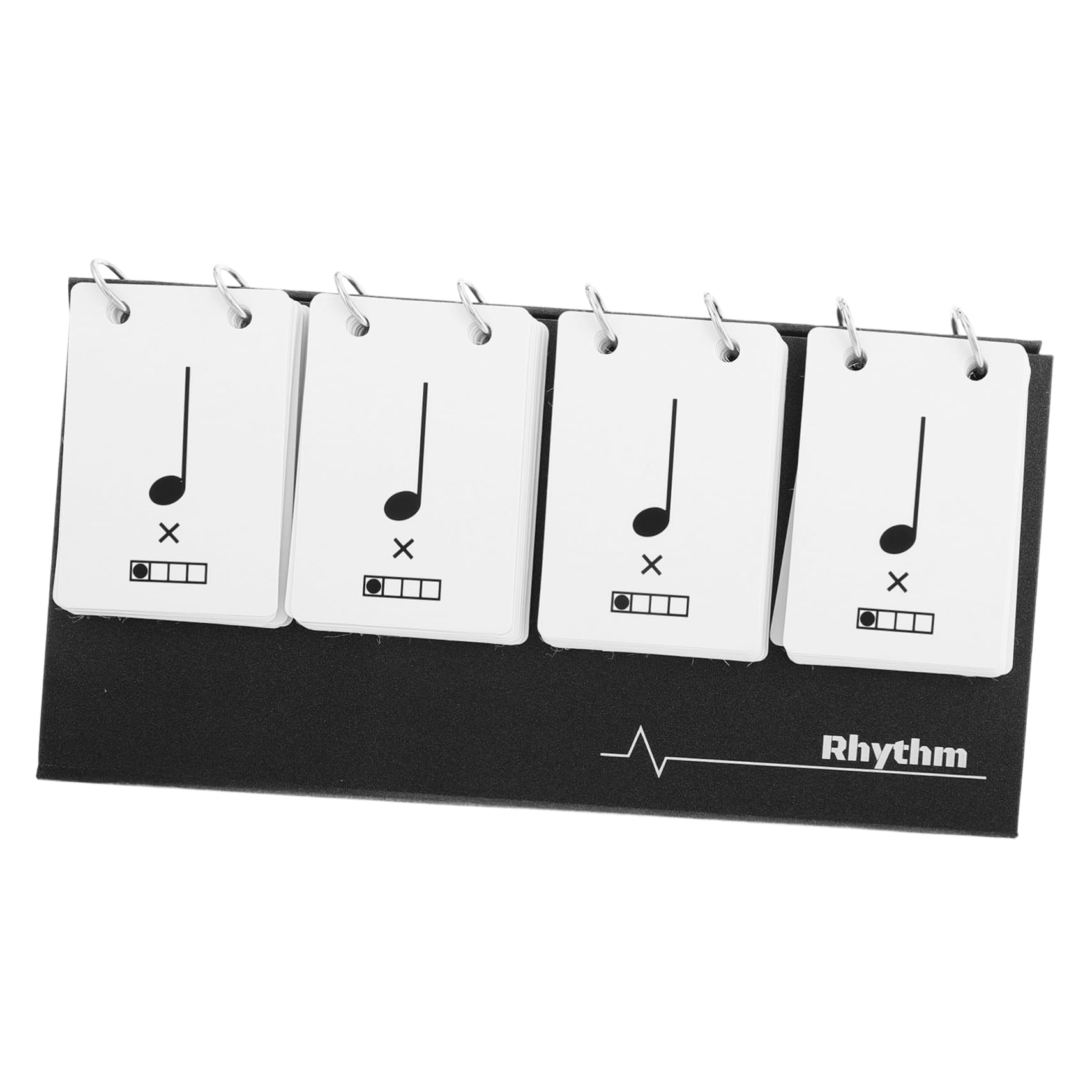Rhythm Training Karte Musik-lernkarten Noten Lernen Sichtlesen Übungskarten Für Anfänger Musikstudenten Vielseitig Tragbar Langlebig Einfache Reinigung