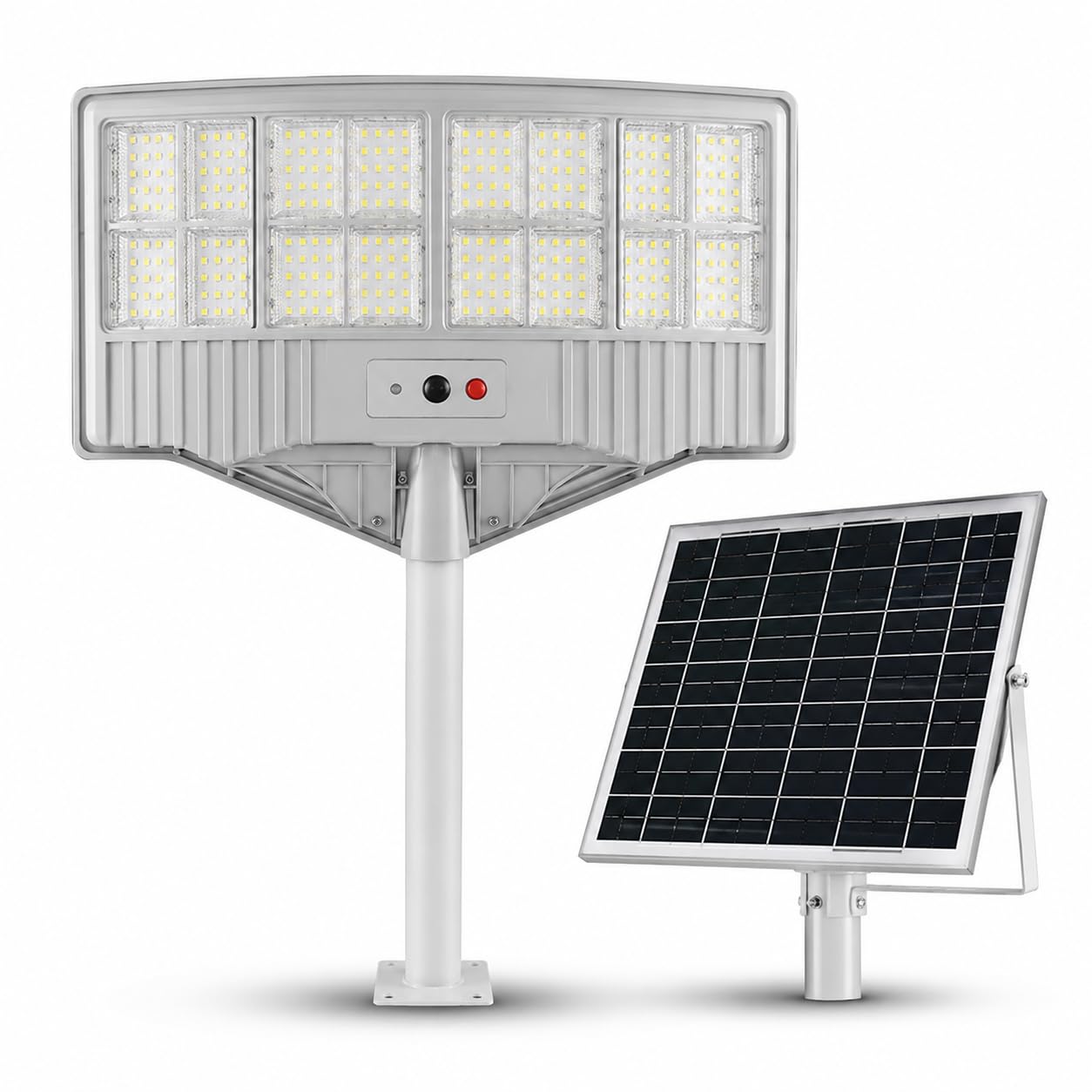 Drumstone { 2026 Brings 5 Years Warranty ) Solar Street Light 600W Rechargeable Outdoor Security Lamp for Home Garden Parking Waterproof LED with 10000mAh Battery-image-44