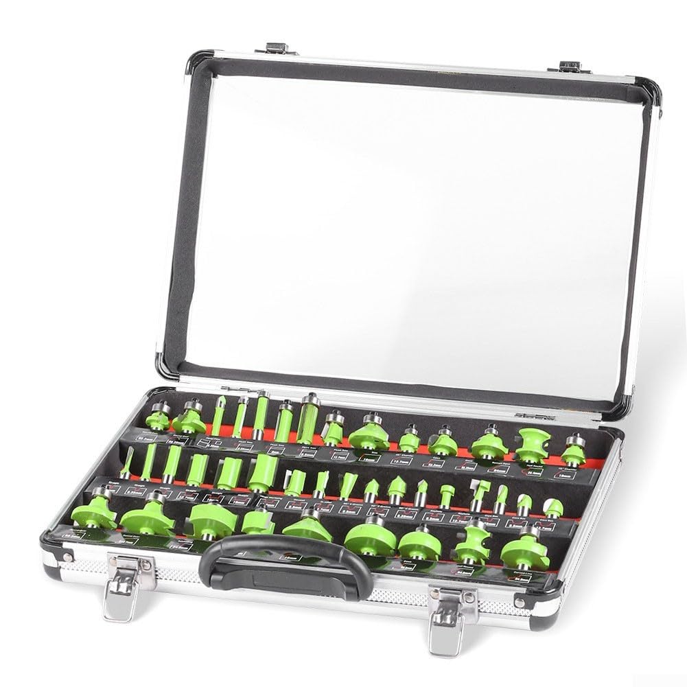 Set 40 per punte Fresatura Acciaio Lega per dura Set 40 per punte