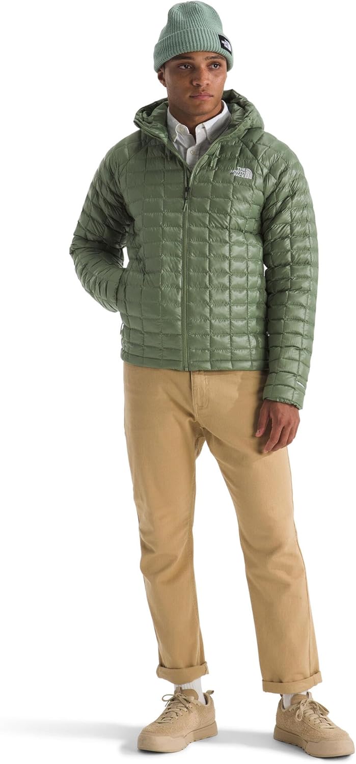 THE NORTH FACE Men's Thermoball Hooded Jacket | Lightweight, Wind & Water Resistant Fabric, Synthetic Insulation - Image 4