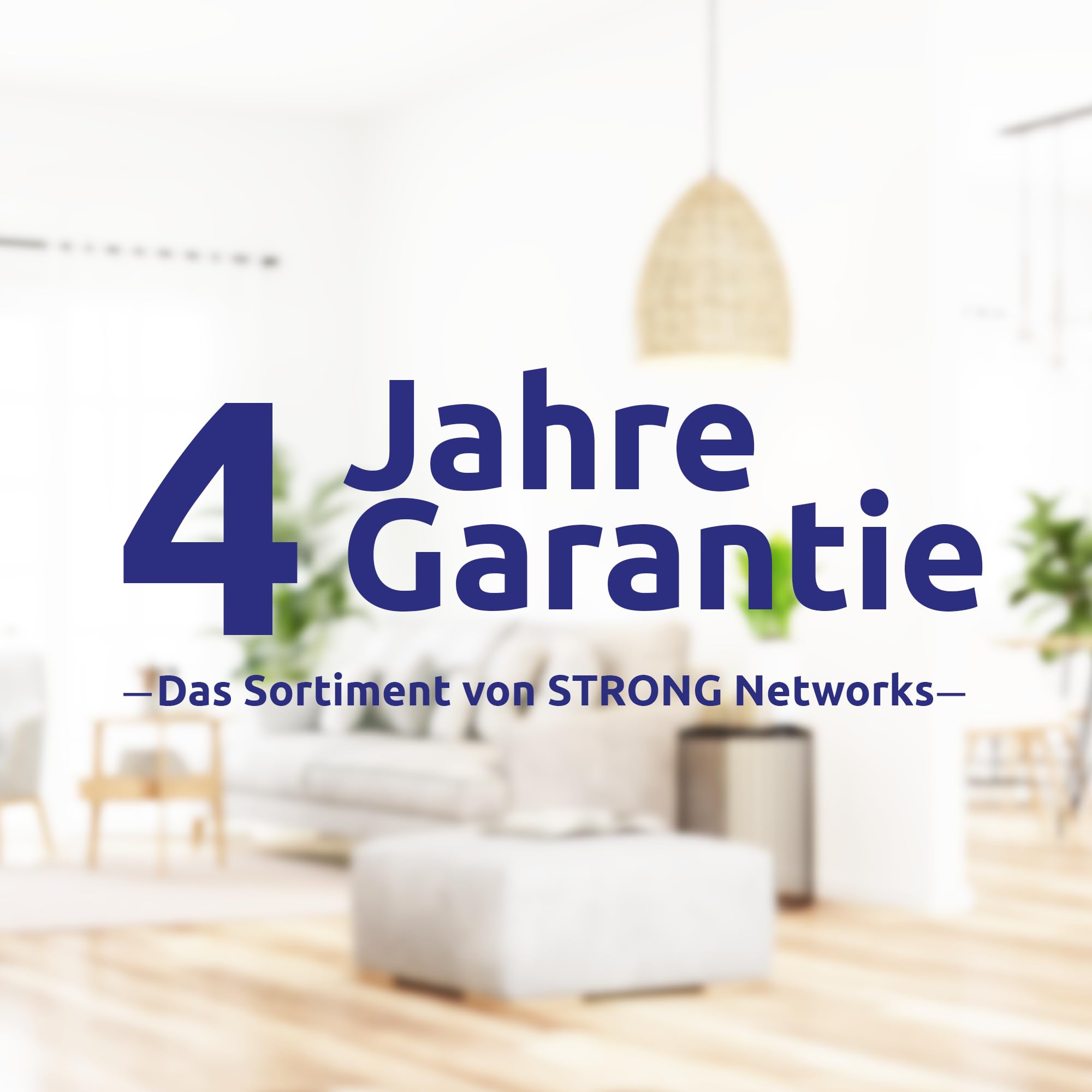 Strong - 3X Atria WiFi Mesh Home Trio Pack 1200 - WLAN Verstärker - Bis zu 450 m² zusätzliche WLAN-Abdeckung - Kompatibel mit Allen Router - Dual Band 2,4 GHz + 5 GHz - Gigabit LAN-Anschlüsse - weiß