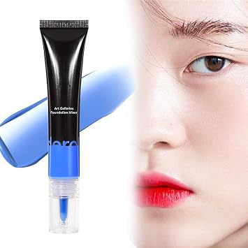 4 Pcs Foundation Mixing Pigment Set Corrector Makeup Foundation Liquid Foundation Mixing Pigment for Adjusting Shade Foundation Color Corrector Liquid Foundation 1.33 oz/pcs, blue
