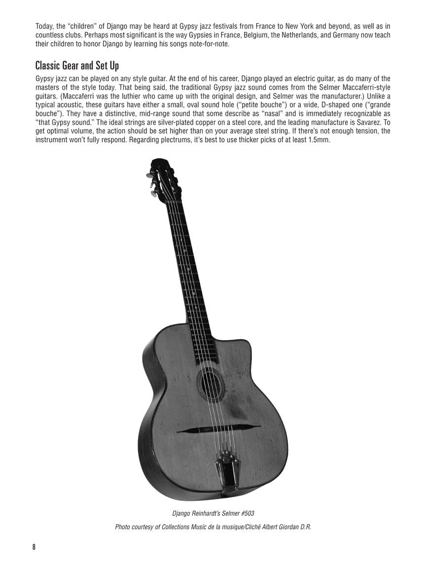 Hal Leonard Gypsy Jazz Guitar Method: Includes Video Instruction and Audio Play-alongs!