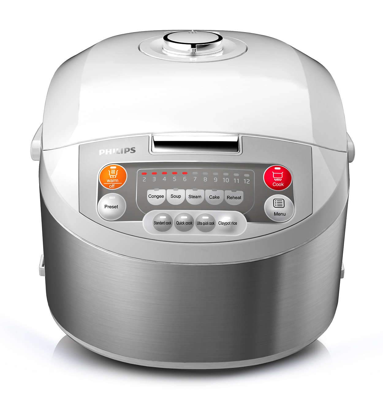 Philips Viva Collection Fuzzy Logic Rice Cooker [HD-3038]