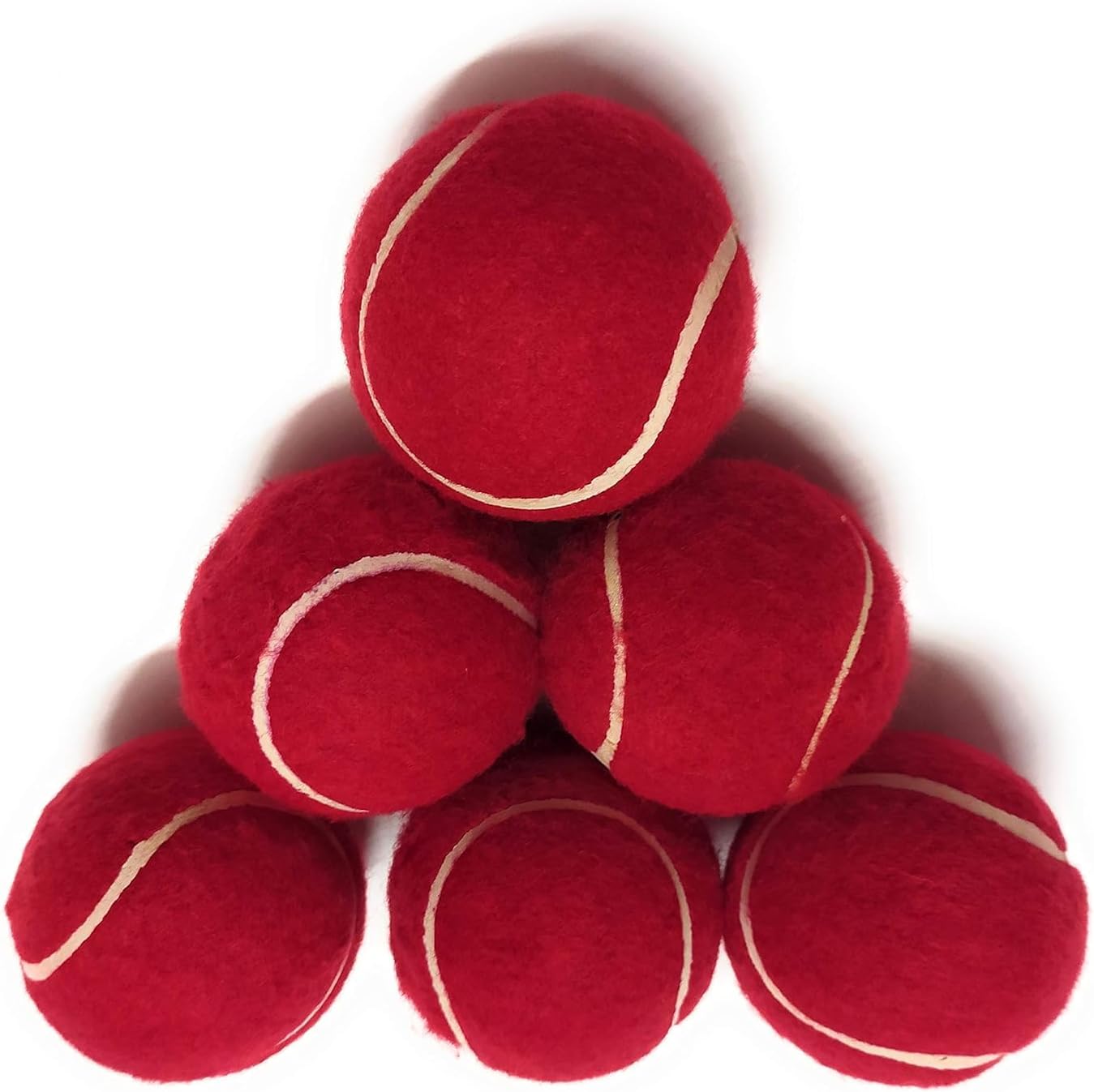 Sparks Heavy Cricket Tennis Balls for Training and Practice, Pack of 6