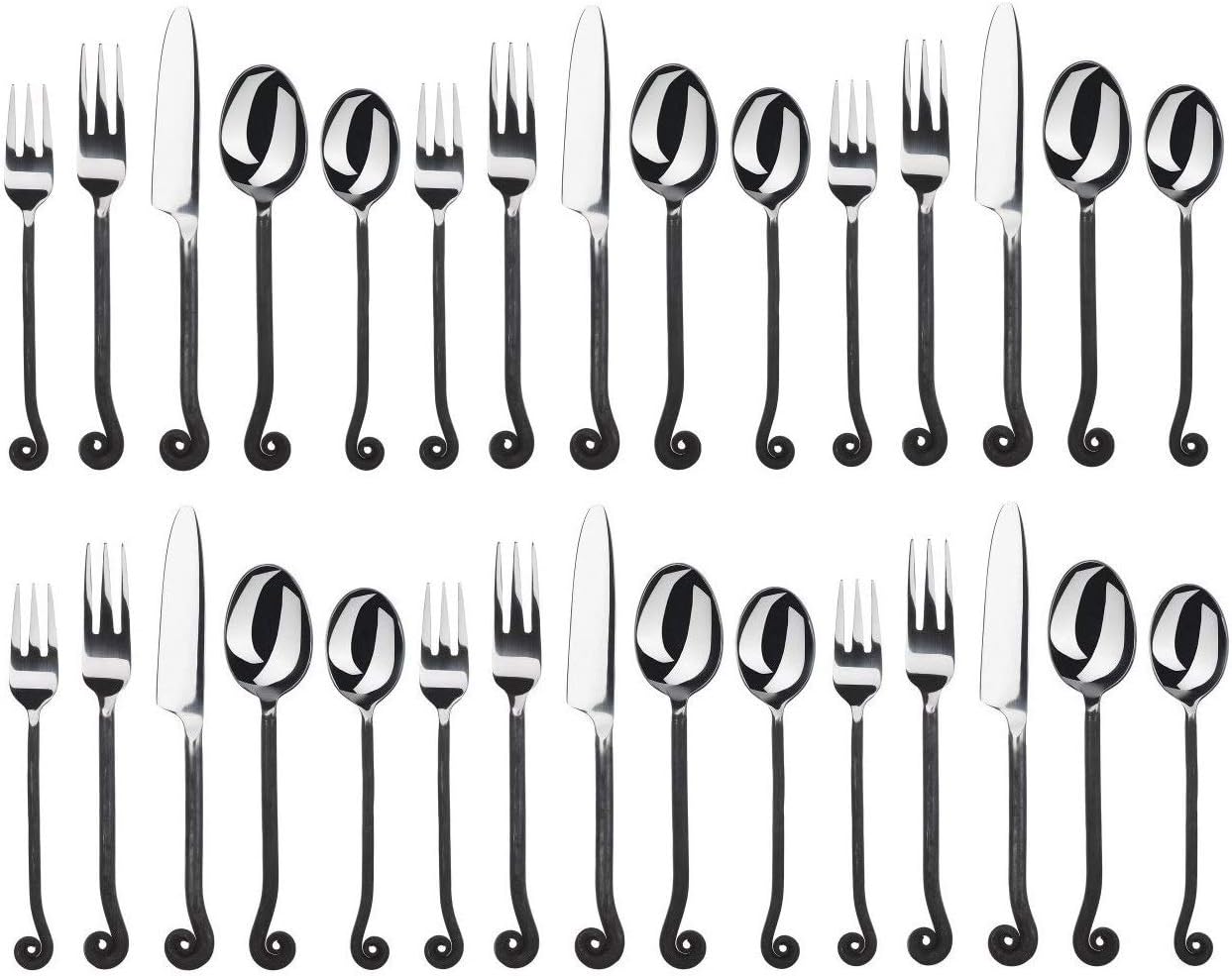 Treble Clef Flatware Set, Service for Persion (6 set)