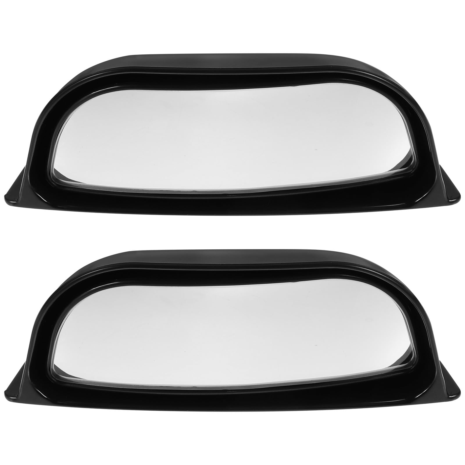 Espejo retrovisor lateral auxiliar ajustable negro, kit de 2 piezas para automóviles 8