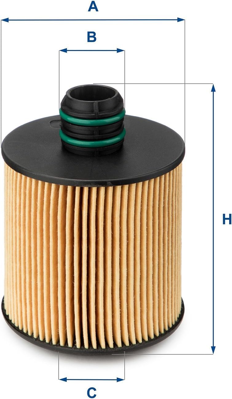 UFI Filters, Filtro Aria 30.609.00, Filtro Aria Per Ricambio, Adatto A Auto, Applicabile Su Diversi Modelli Buick USA, Chevrolet EU E USA, Opel E Vauxhall