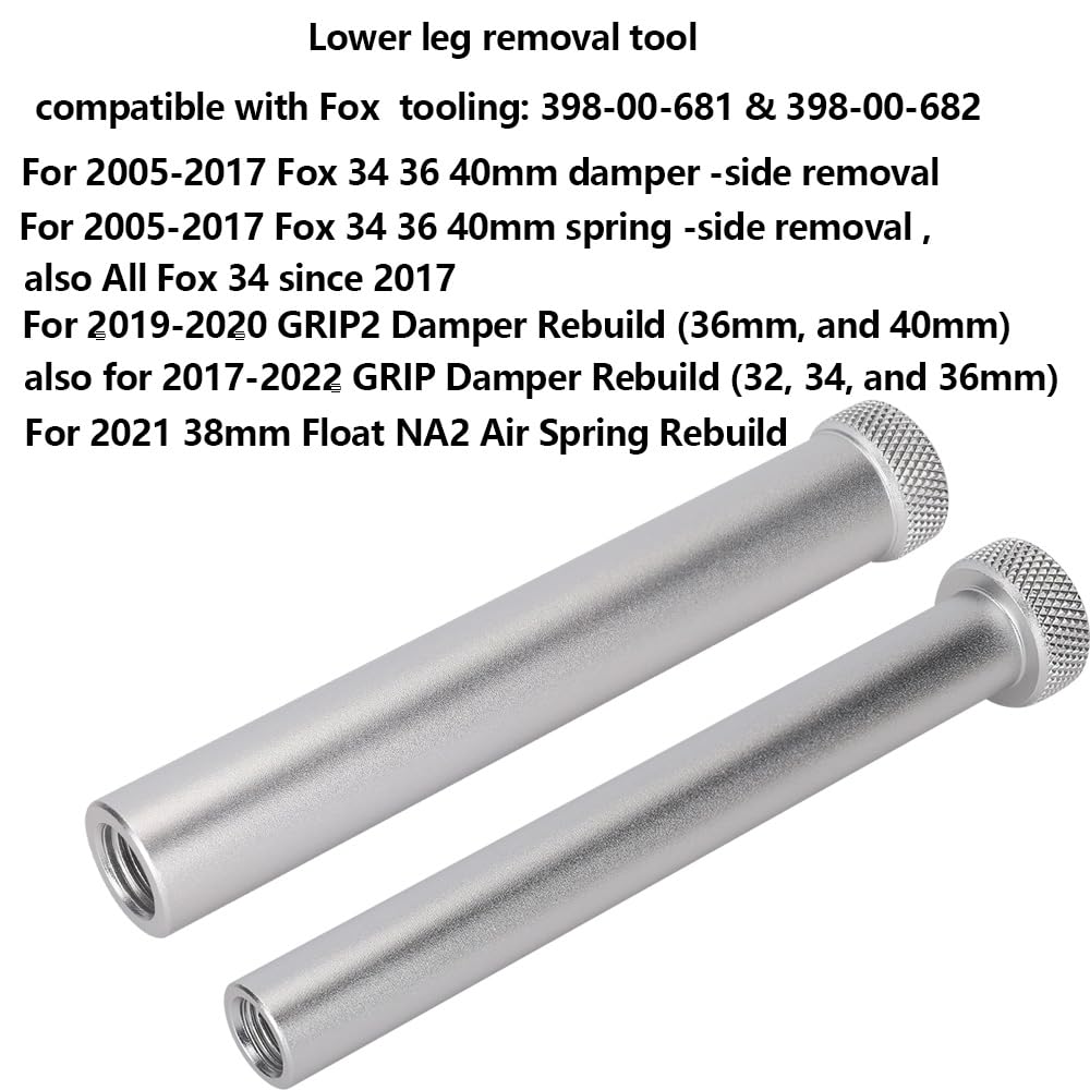 Strumento ammortizzatore per rimuovere Fox Ammortizzatore - Fox Forcella strumento compatibile con Fox 398-00-681, 398-00-682