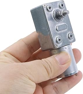 Variable Reduction Geared Dc Worm Gear Motor JGY370 Micromotor Permanent Magnet Dc Clock Hands and Kit Low RPM Motor Turbine Worm Gear Motor Geared Electric (Color : 24V, Size : 3rpm)