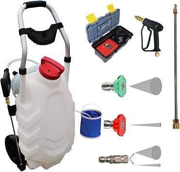 Phoenix Pro Sprayer III 30L Option Rinçage, Tuyau 8m, 2 Batteries