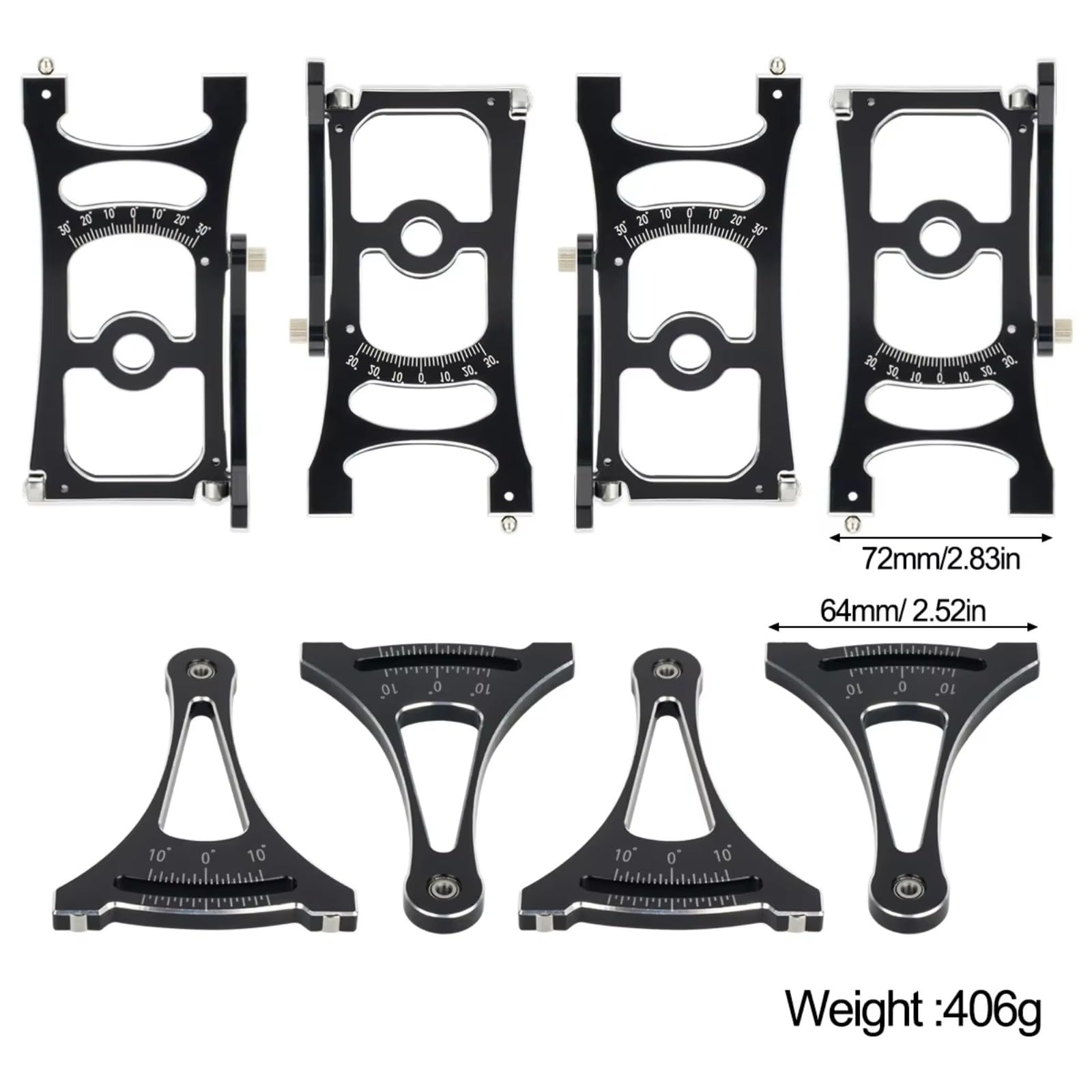Per Traxxas Per Arrma Per MJX 1/7 1/8 RC Set Di Strumenti Misurazione