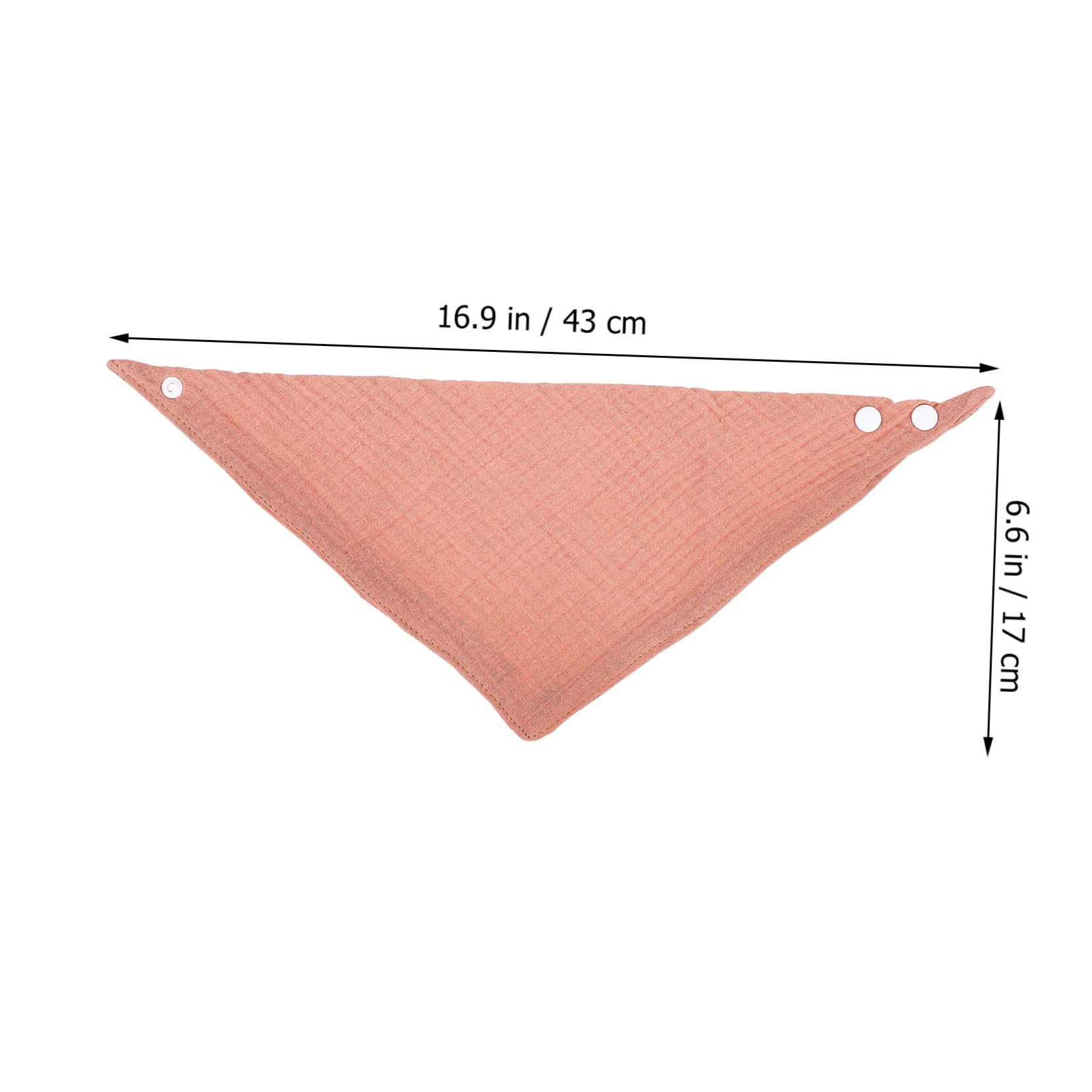 UPKOCH Paño De Baberos Recién Nacidos Pañuelos Recién Nacidos Baberos Triangulo Bebe Para Niños Babero Recién Nacido De Bebe Simples De Niño Gasa