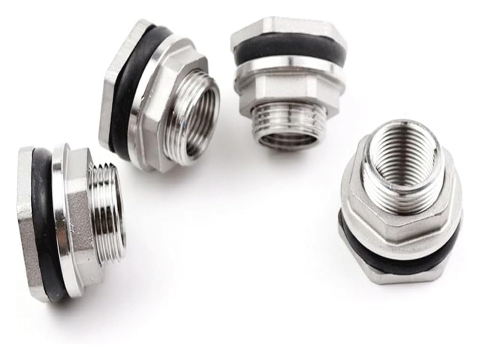 Adattatore for cisterna, 1 pz. Filettatura maschio BSP, raccordo girevole a chiave singola allentata in acciaio inox 304, for connettore di giunzione for serbatoio dell'acqua da 1/2" 3/4" 1" 1-1/4" 2"