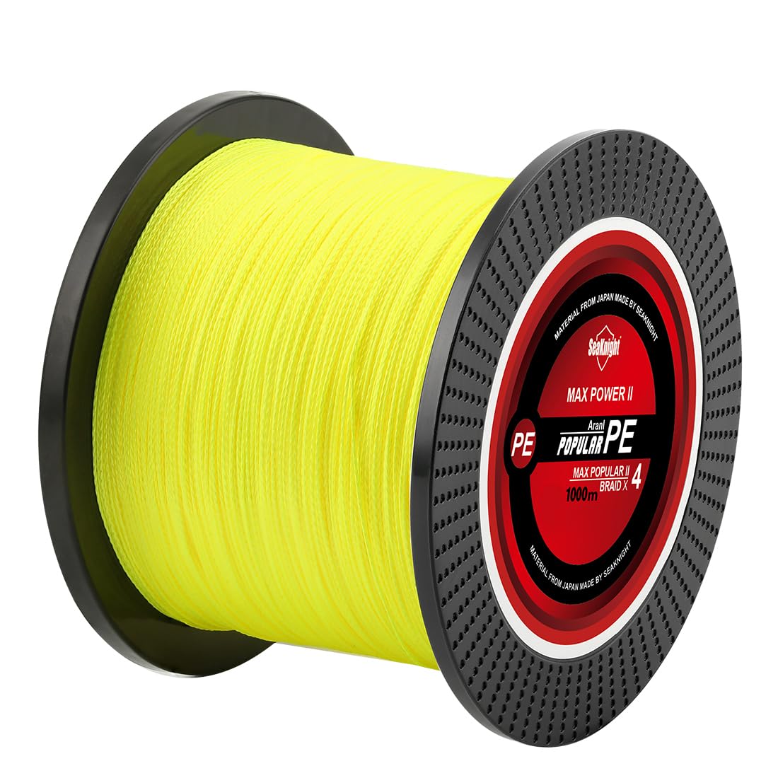 Seaknight TriPoseidon geflochtene Angelschnur, 4 Stränge, 300m-1000m, Salzwasser-Angelschnur, Langwurf, super starker Multifilament-PE-Draht, schwimmende Meeresangelschnur, 8 Farben, 3,6–36,3 kg